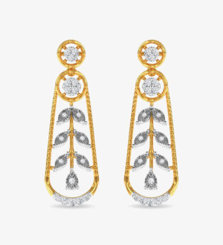 Beautiful Diamond Ximena Earring Rose Gold